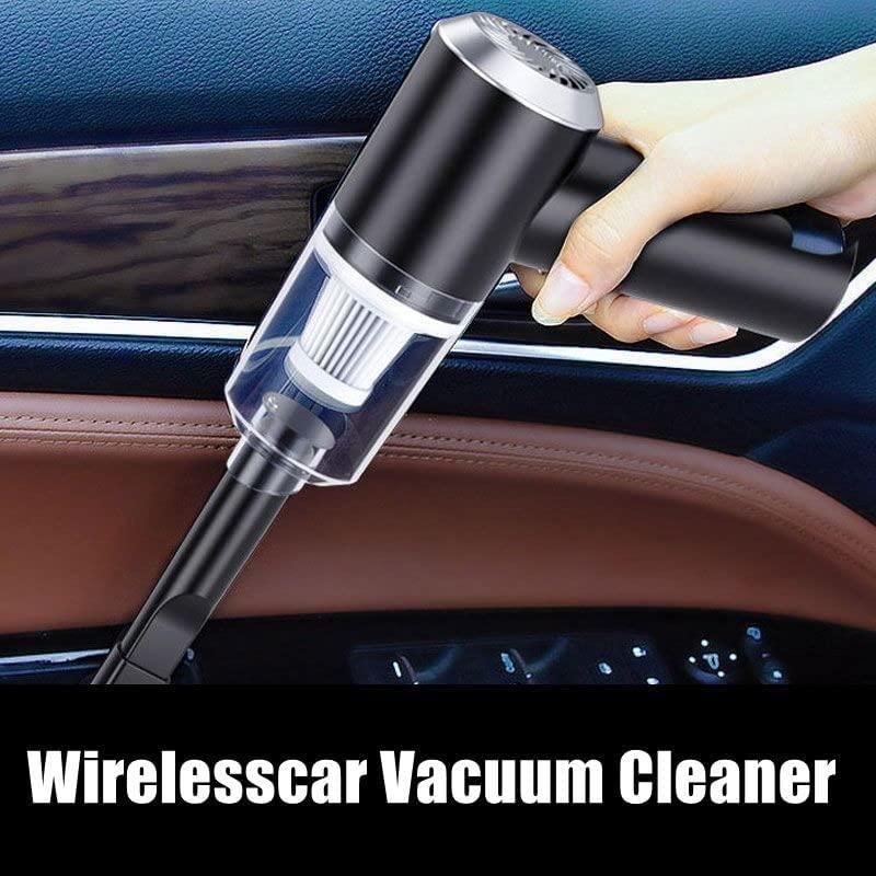 💨 Portable Air Duster & Wireless Vacuum Cleaner – 2-in-1 Powerful Cleaning Tool